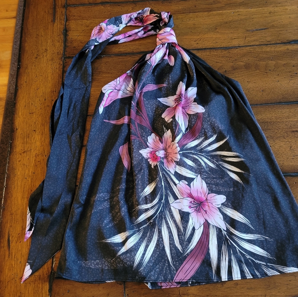 NWT White House Black Market Knot Halter Top.